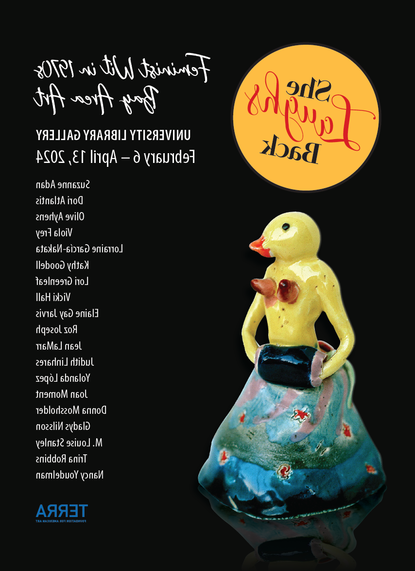 陶瓷鸭与艺术家的名字列出